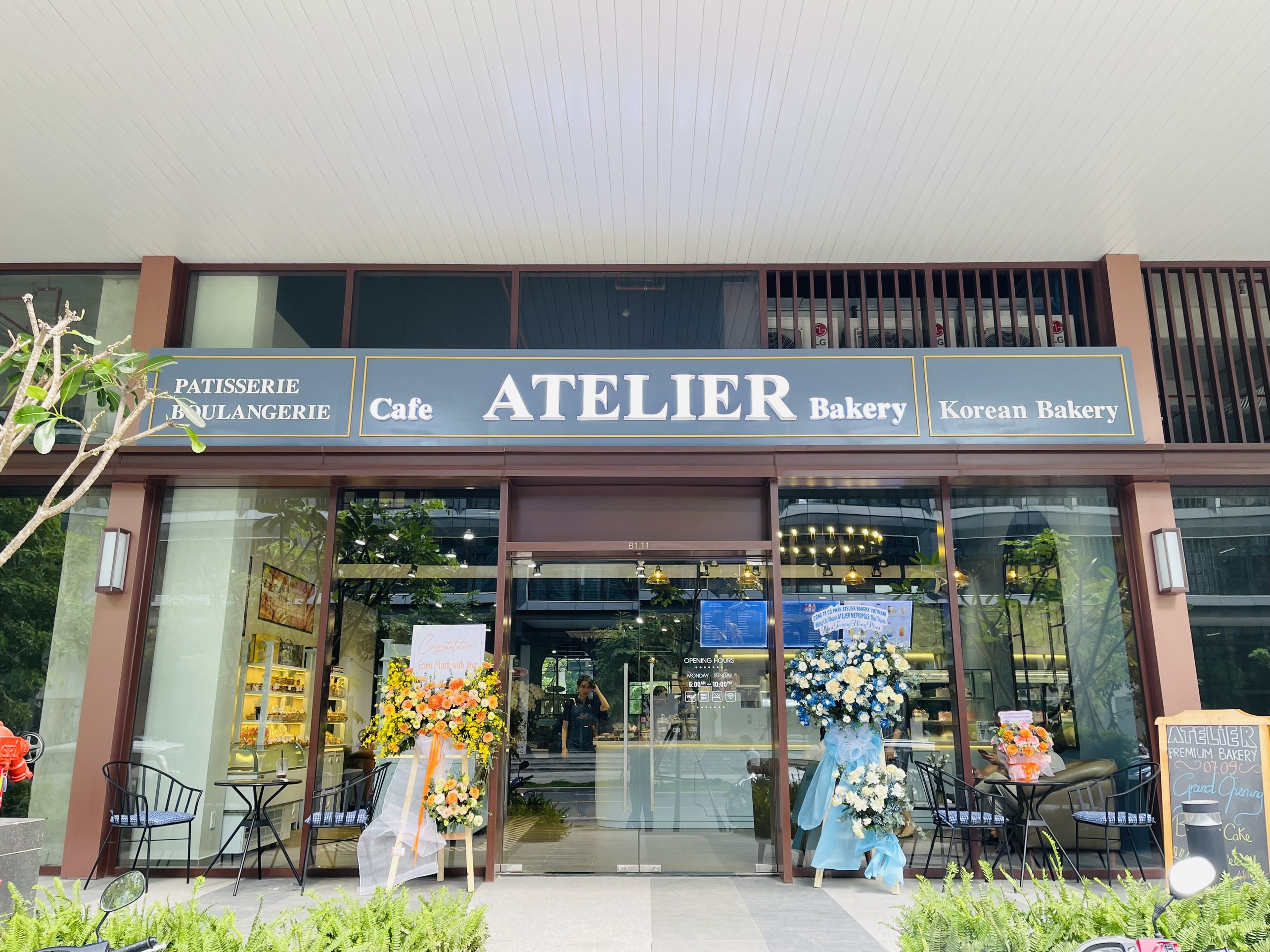 CHÚC MỪNG ATELIER PREMIUM BAKERY KHAI TRƯƠNG TẠI THE METROPOLE THỦ THIÊM
