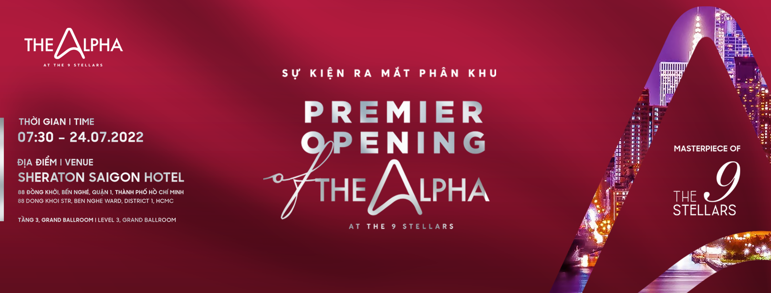 Sự kiện ra mắt The Alpha - Dự án The 9 Stellars