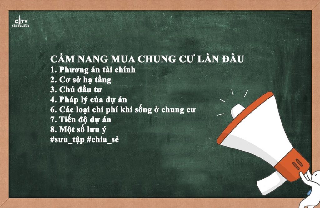 CẨM NANG MUA CHUNG CƯ LẦN ĐẦU