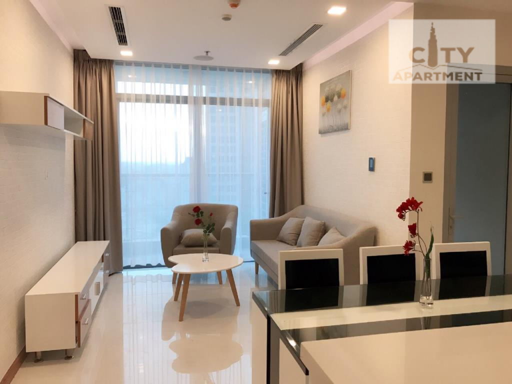 Vinhomes Central Park – 2 Bedrooms Apartment For Rent – Located in Park 6 with Smarthome System 1200usd