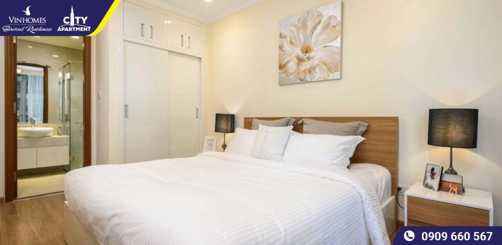 Cho thuê căn hộ Vinhomes Serviced Residences 2 phòng ngủ nội thất hiện đại