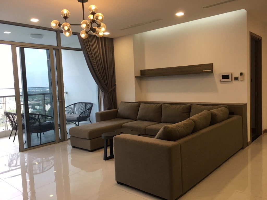 Cho thuê căn hộ Vinhomes Central Park 4 phòng ngủ – Toà Park 2