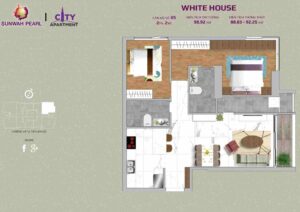 Layout can ho so 05 white house sunwah pearl