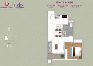 Layout can ho so 09 white house sunwah pearl