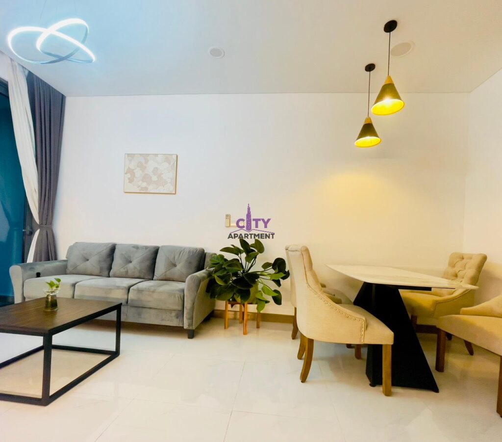 Cho thuê căn hộ Sunwah Pearl 2PN full nội thất – toà Golden House