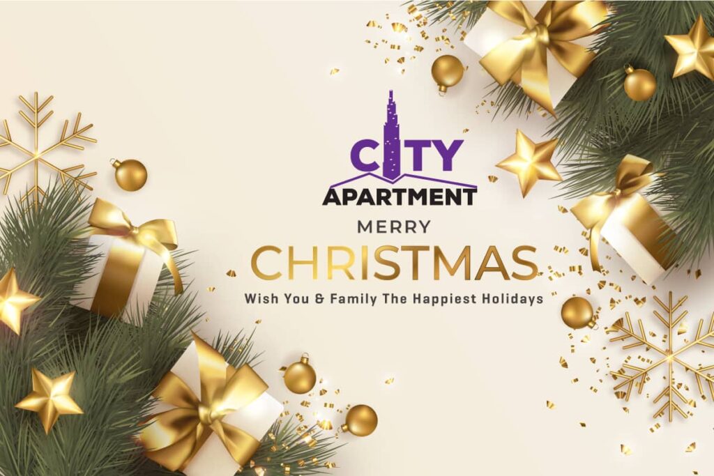 City Apartment wishes you a warm and peaceful Christmas.