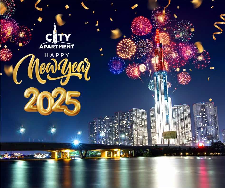 City Apartment announces the schedule for the 2025 New Year holiday.