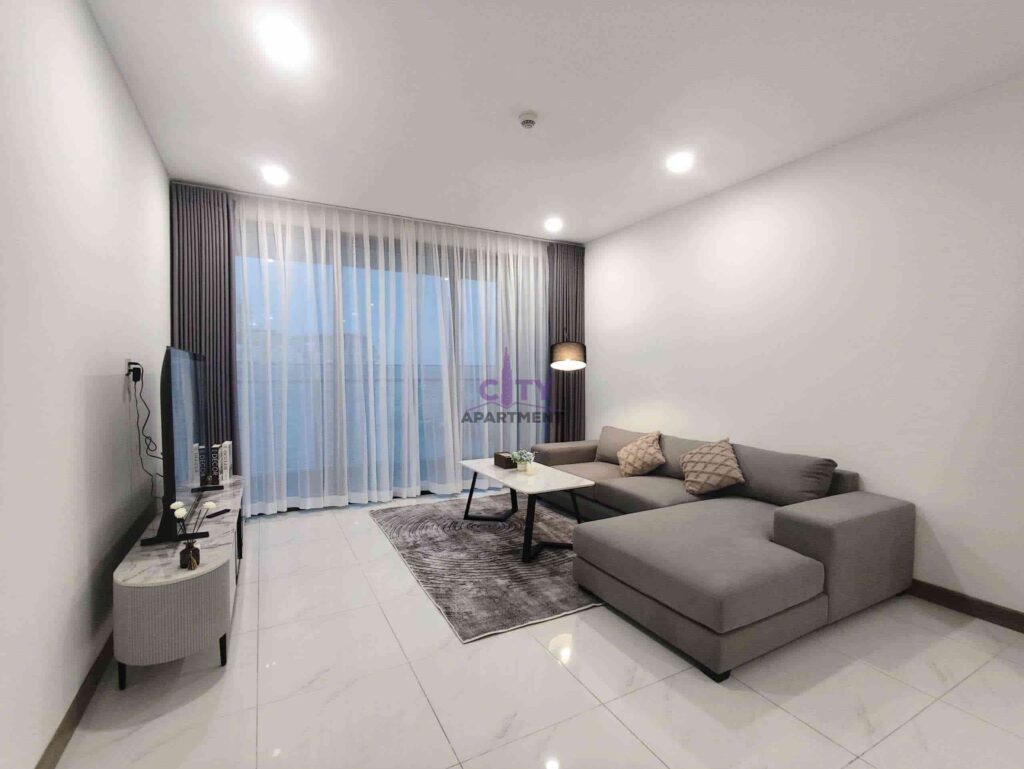 Cho thuê căn hộ 3PN Sunwah Pearl – Tầng cao