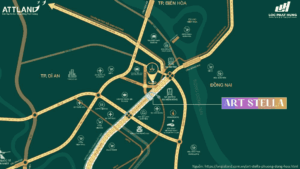 Vị trí dự án Art Stella 