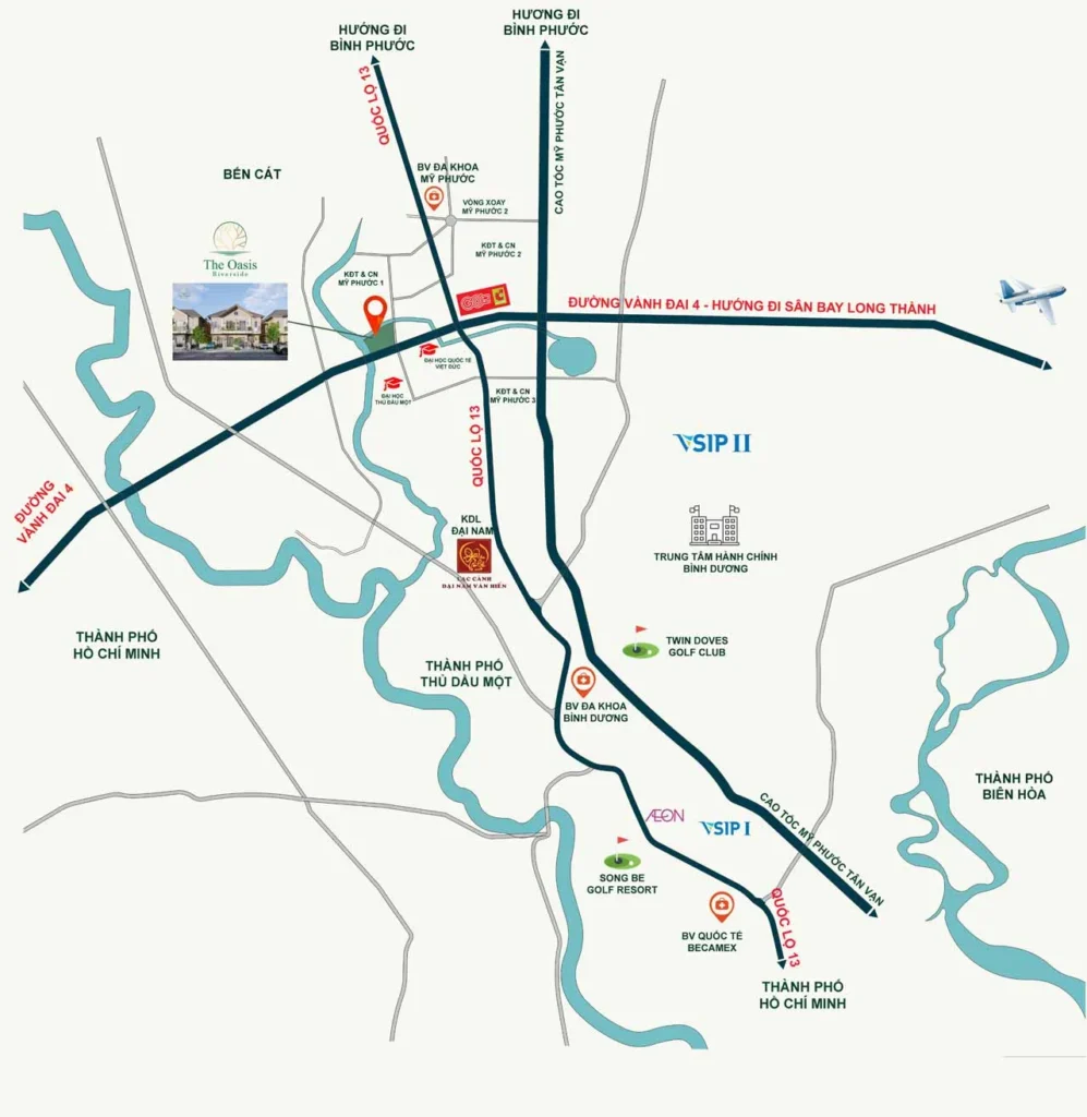 The Oasis Riverside – Lựa chọn an cư và đầu tư tiềm năng trên trục Vành đai 4