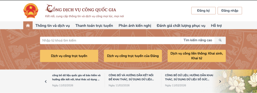Đã nộp được tờ khai cho thuê nhà trên dịch vụ công thuế