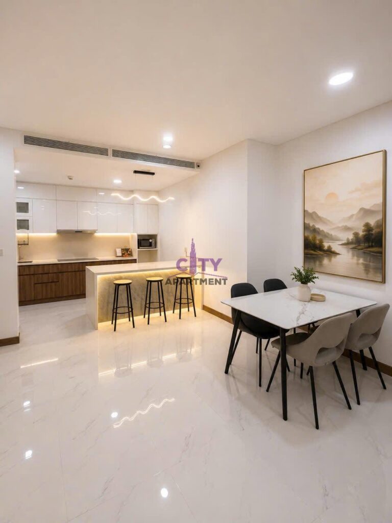 Cho Thuê Căn Hộ 3 Phòng Ngủ Sunwah Pearl View Trực Diện Sông Sài Gòn – Full Nội Thất Cao Cấp