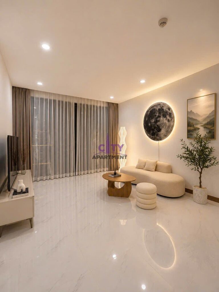Cho Thuê Căn Hộ 3 Phòng Ngủ Sunwah Pearl View Trực Diện Sông Sài Gòn – Full Nội Thất Cao Cấp