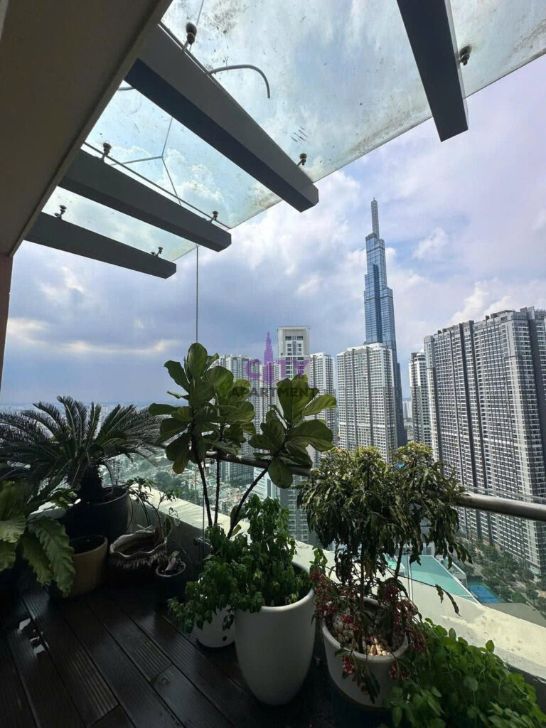 CHO THUÊ DUPLEX TOPAZ SAIGON PEARL – VIEW LANDMARK 81 & SKYLINE THÀNH PHỐ