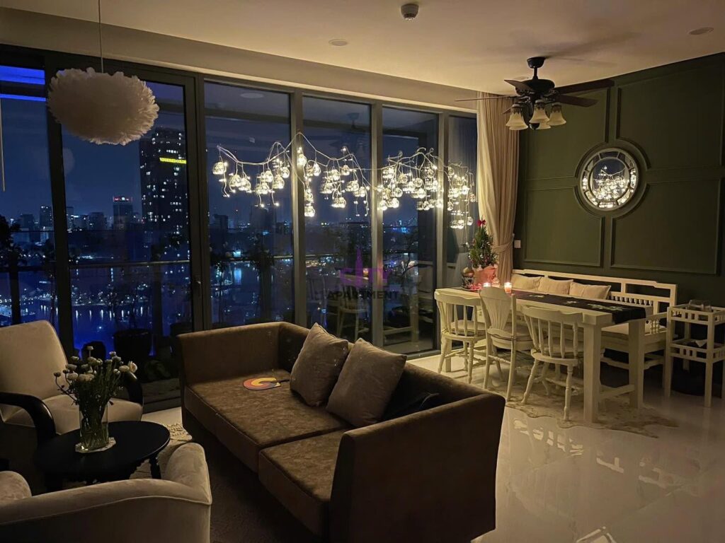 Bán Căn Hộ 2PN Sunwah Pearl 110,38m² – View Trực Diện Sông Sài Gòn & Bitexco