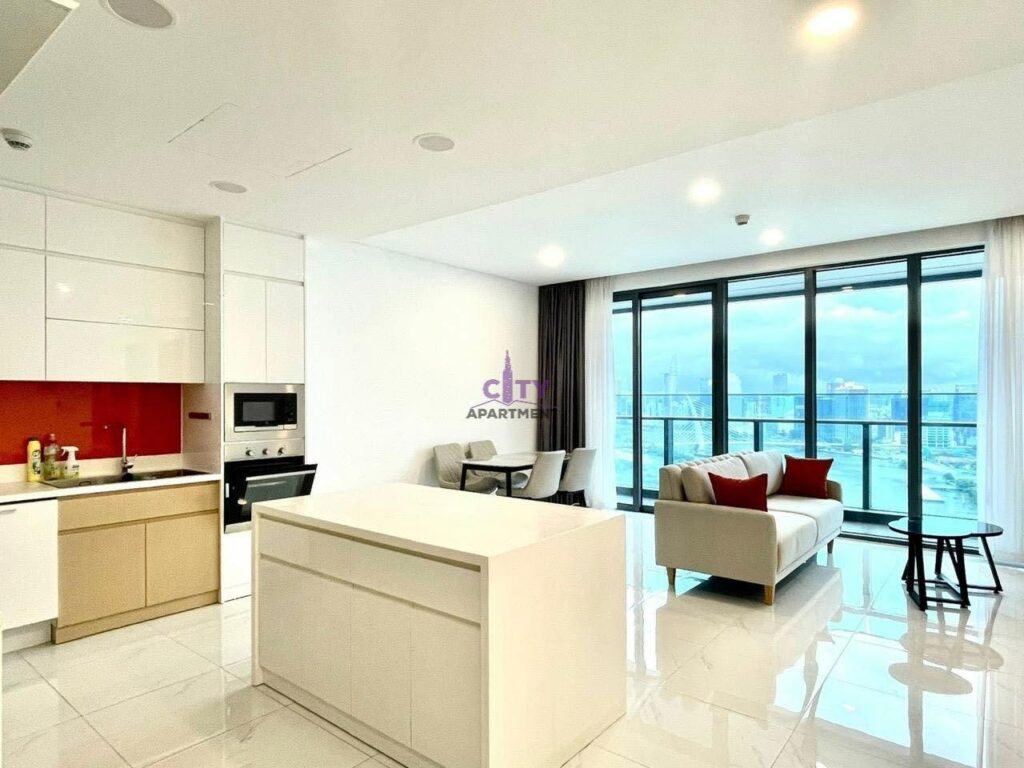 Cho Thuê Căn Hộ 2PN Sunwah Pearl – View Trực Diện Sông Sài Gòn & Bitexco