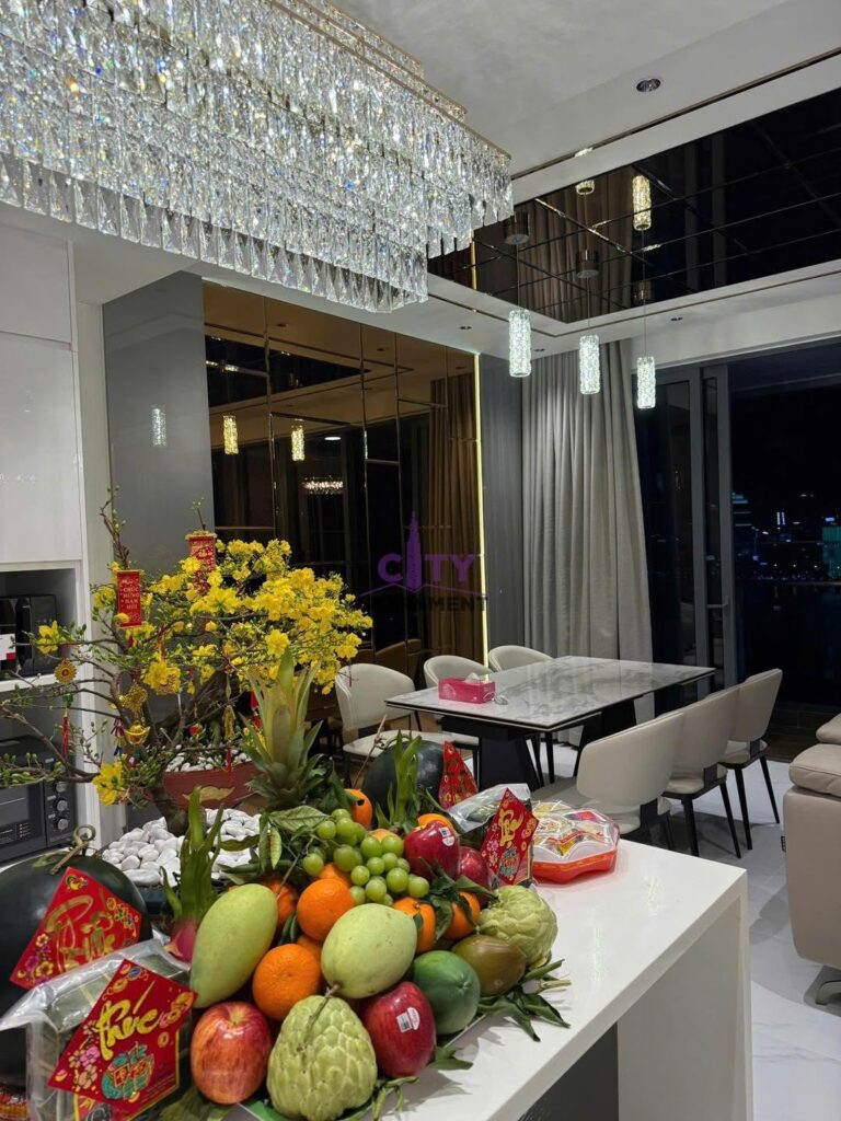 Cho Thuê Căn Hộ 2PN Sunwah Pearl – View Sông Sài Gòn Thoáng Đẹp