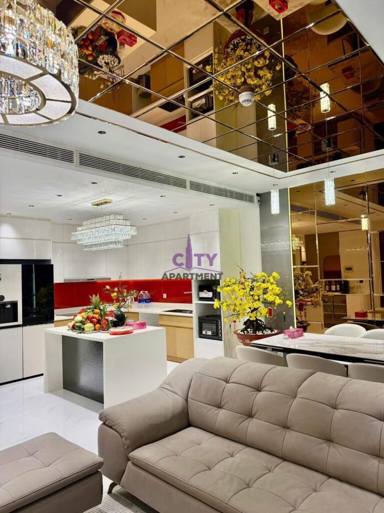 Cho Thuê Căn Hộ 2PN Sunwah Pearl – View Sông Sài Gòn Thoáng Đẹp