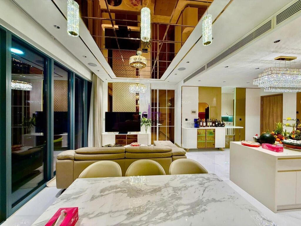 Cho Thuê Căn Hộ 2PN Sunwah Pearl – View Sông Sài Gòn Thoáng Đẹp